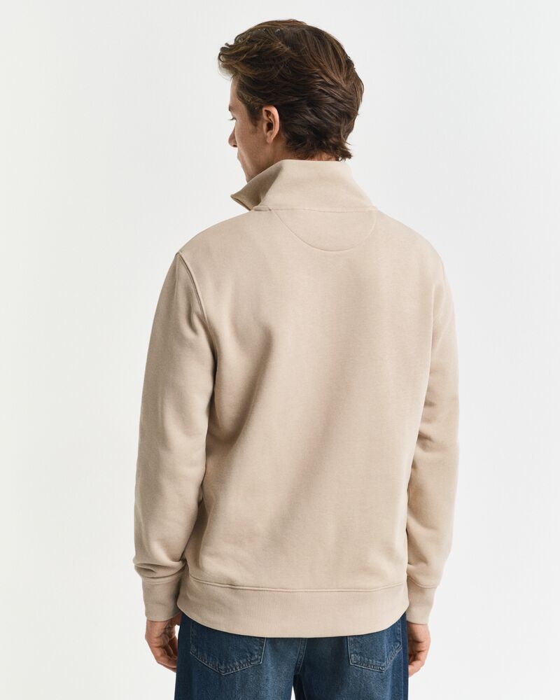 REG SHIELD HALF ZIP SWEAT Brown / S