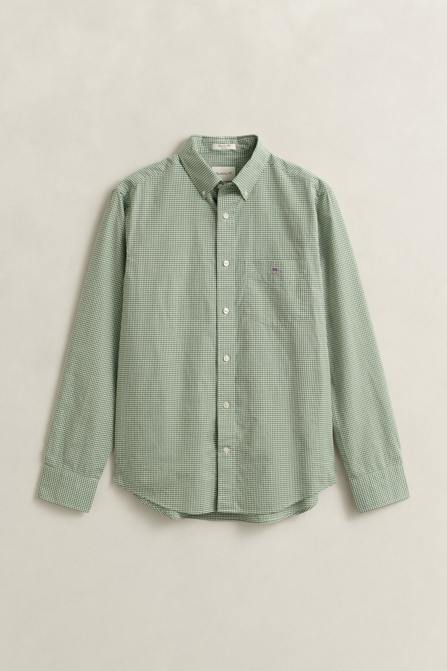 Regular Classic Poplin Gingham Shirt