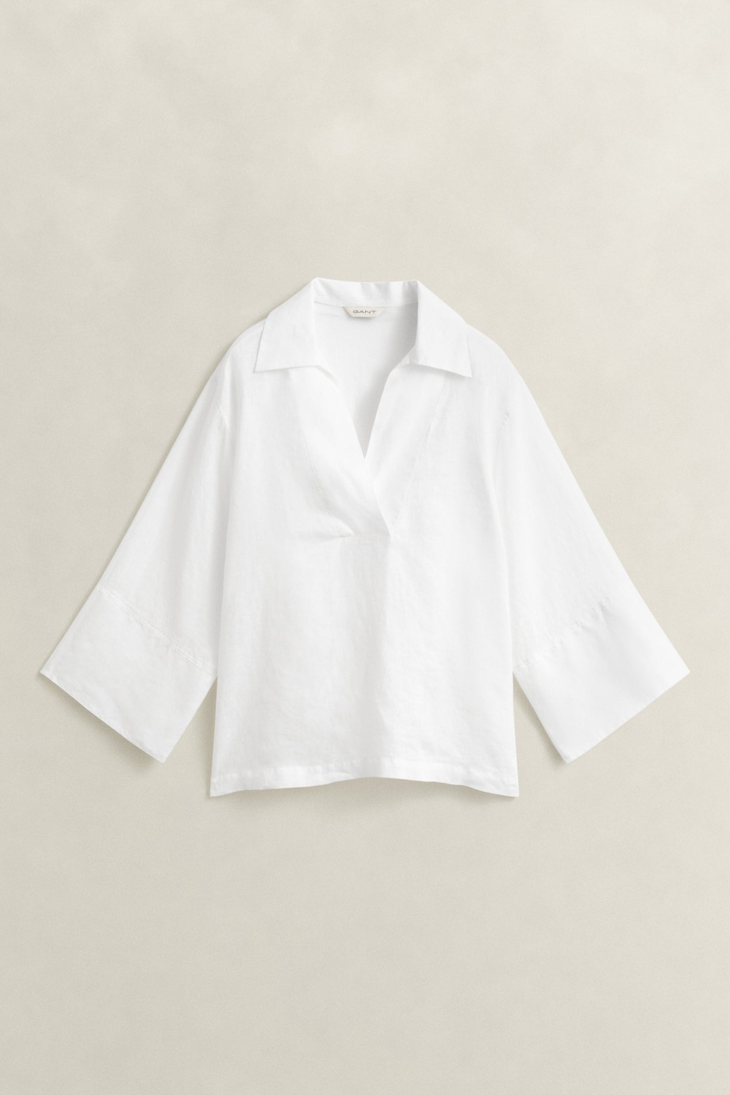 Relaxed Linen Popover Shirt