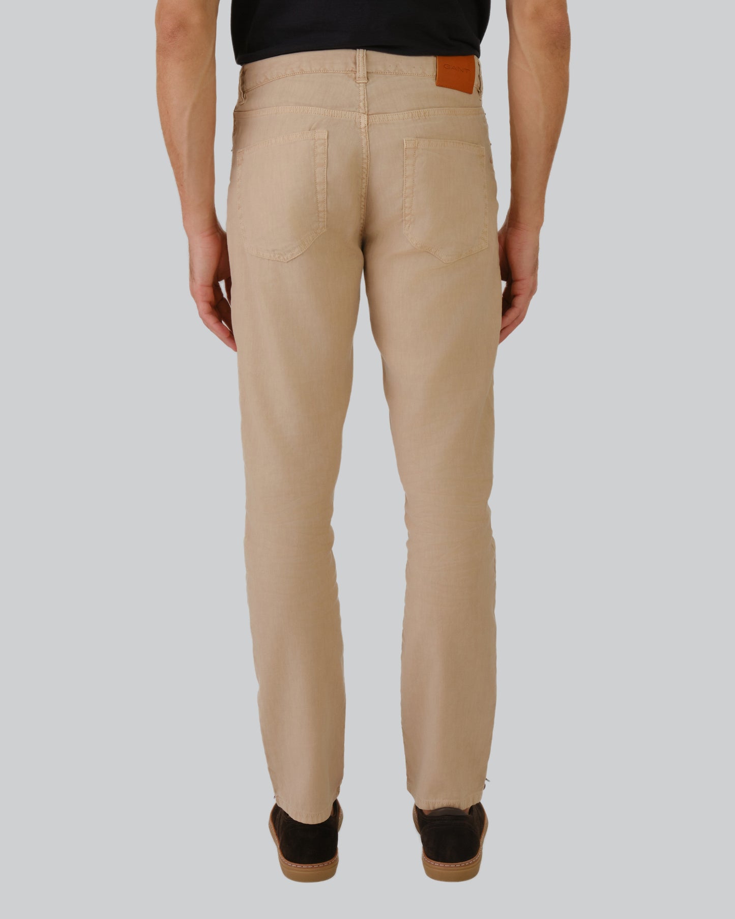 Slim Fit Cotton Linen Jeans Dry Sand / 32X32