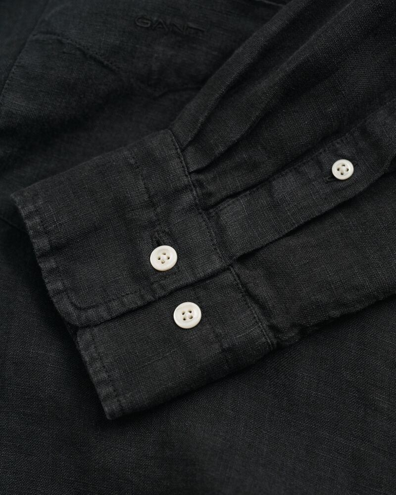 REG GMNT DYED LINEN SHIRT