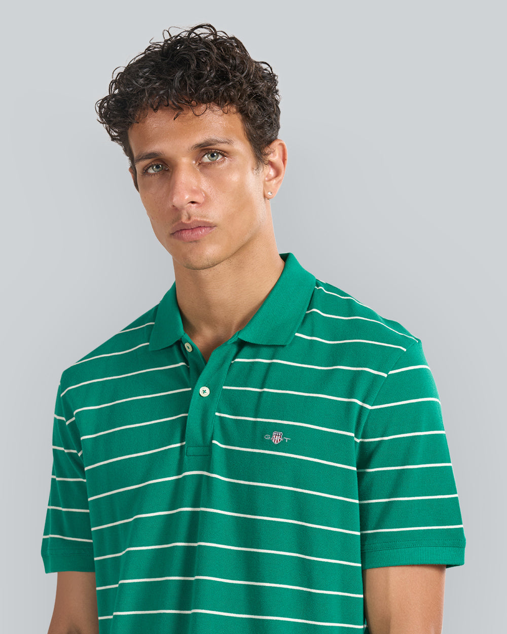 STRIPED SS POLO