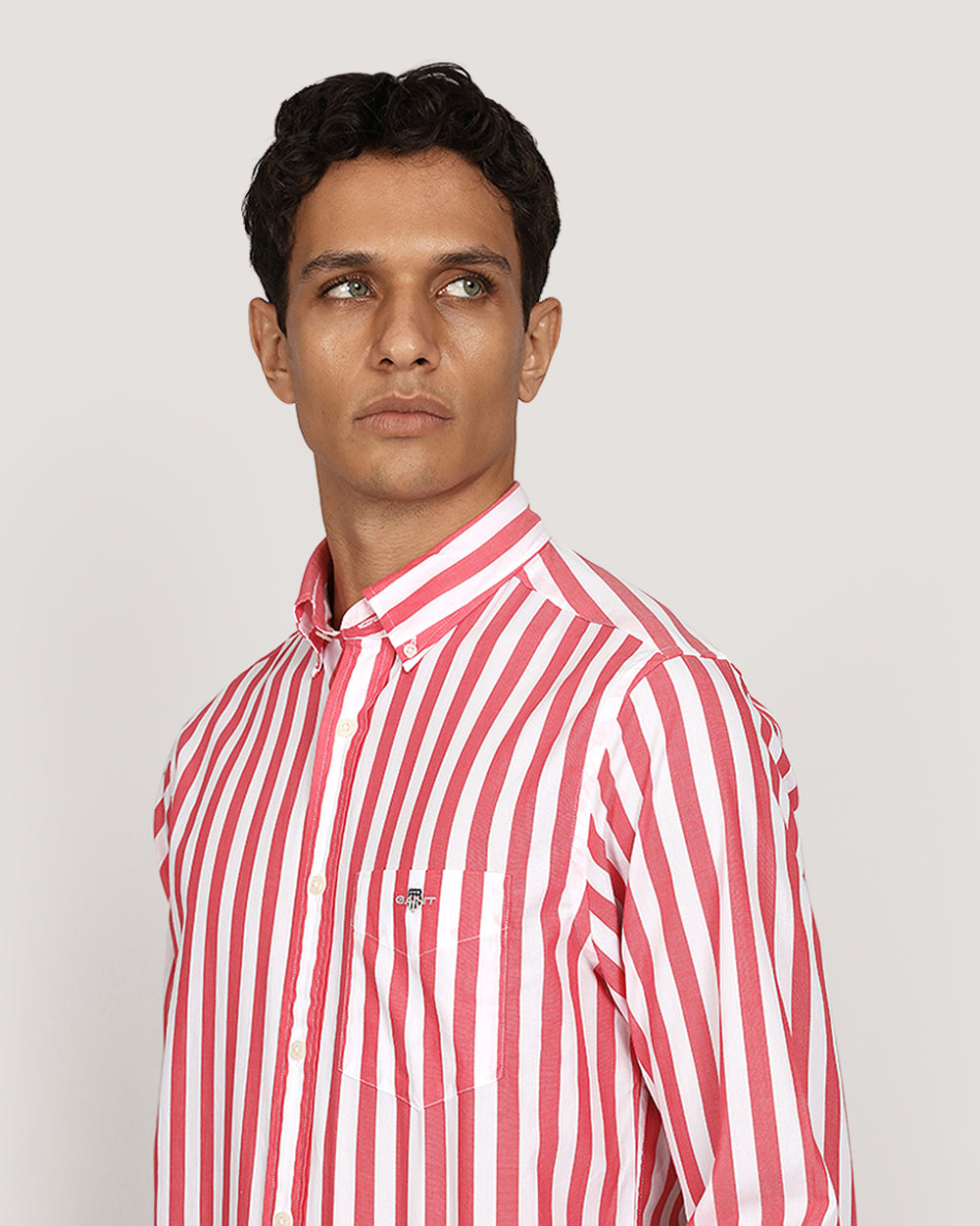 Regular Classic Poplin Stripe Shirt