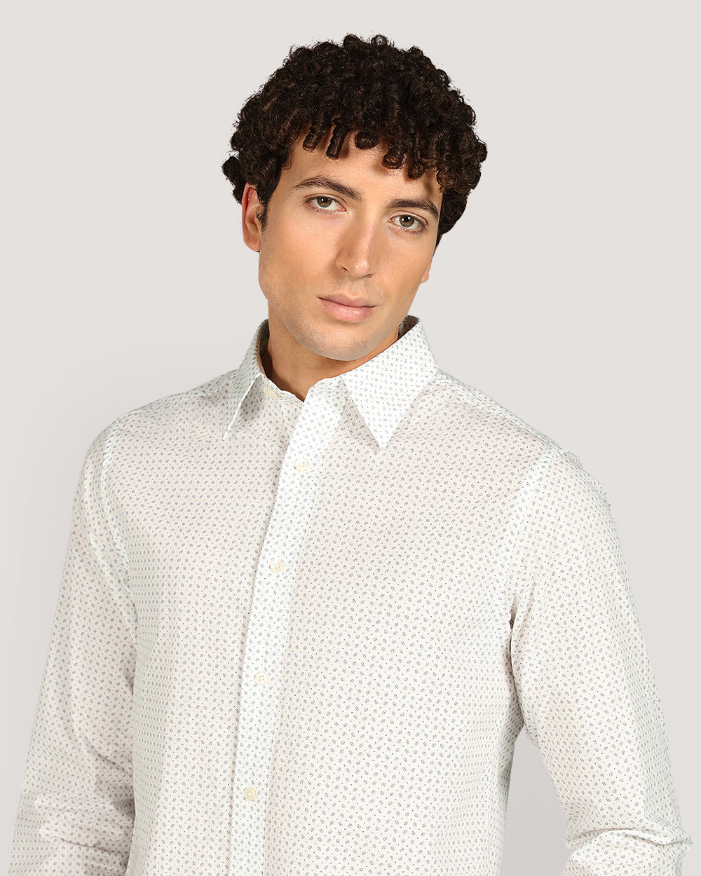 Gant Regular Micro Prt Shirt For Men