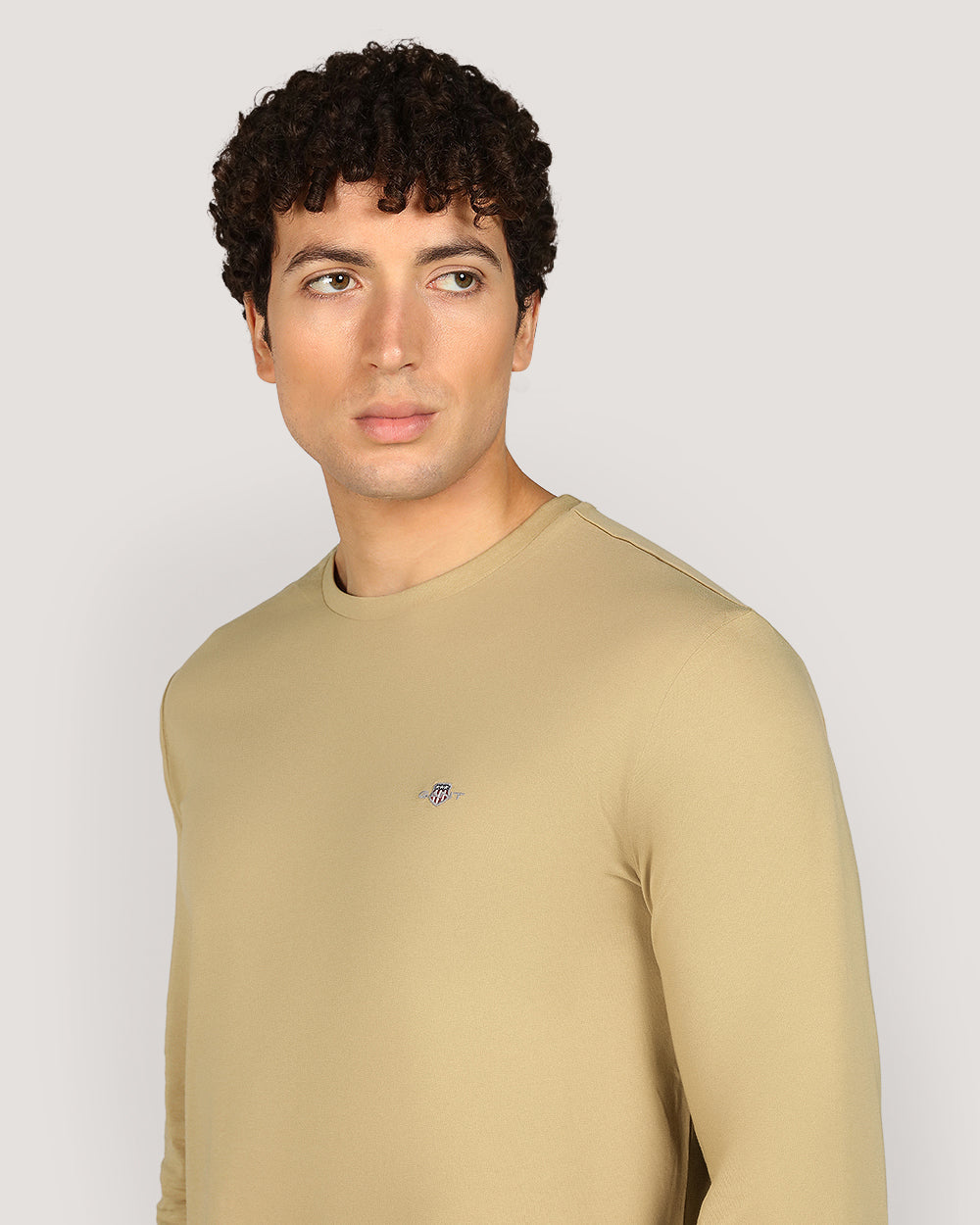 Gant Regular Shield Long Sleeve T-Shirt For Men