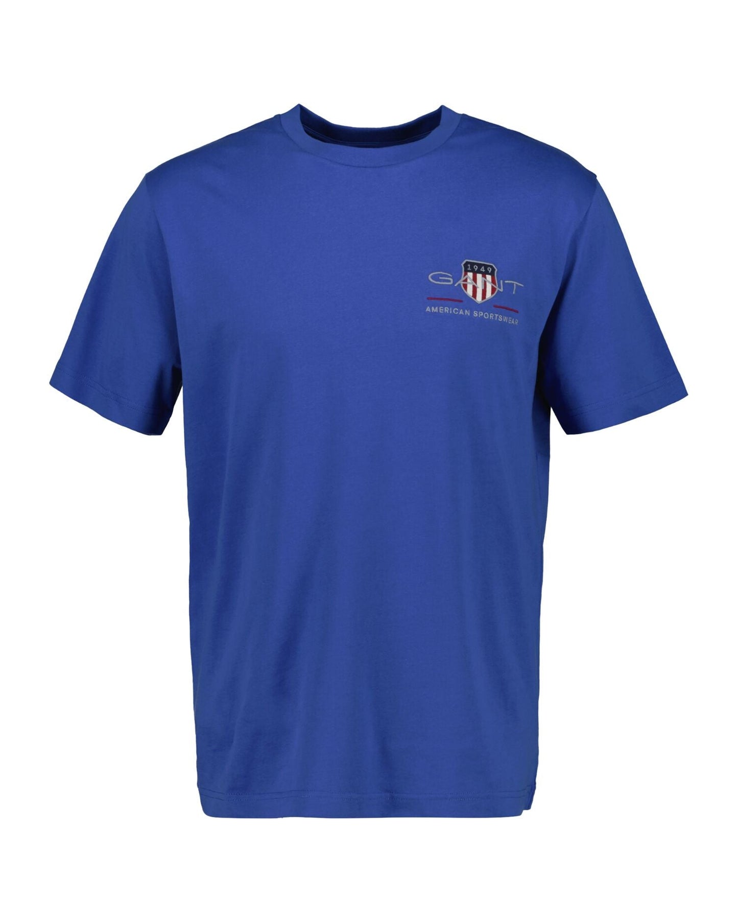 Gant Regular Fit Archive Shield Embroidered Short Sleeve T-Shirt