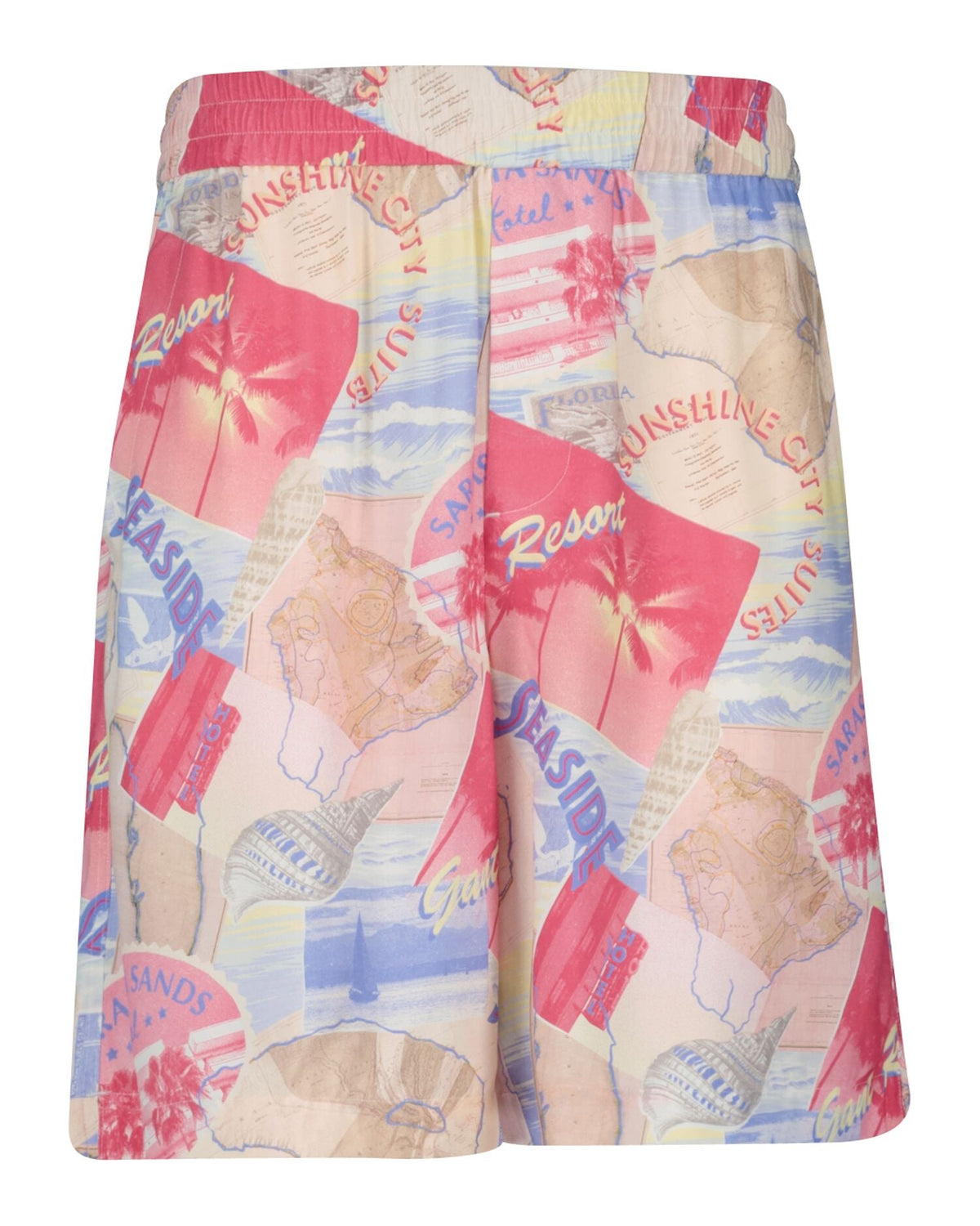 Men’S Resort Printed Drawstring Shorts