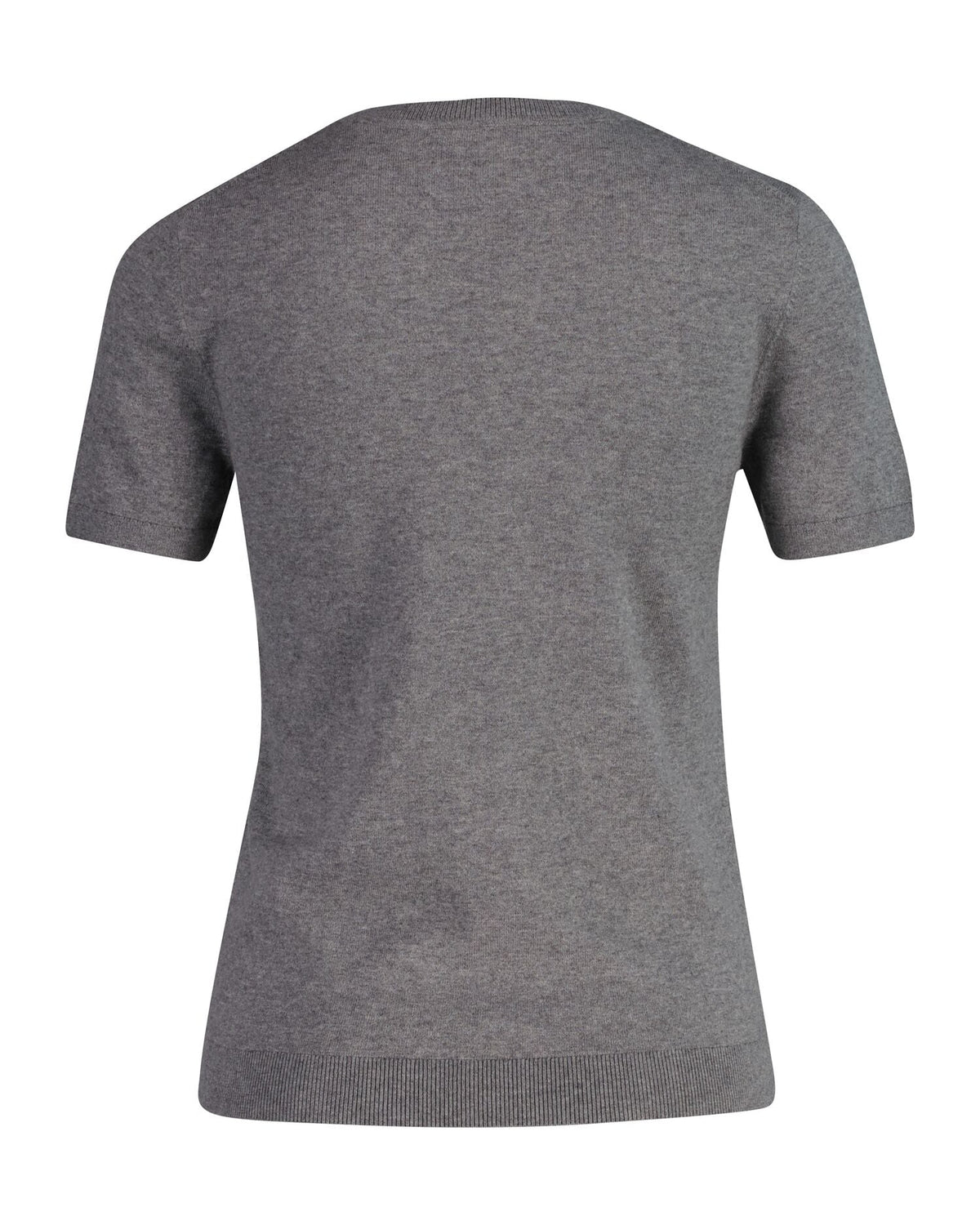 Light Knit Short Sleeve Crew Neck Sweater