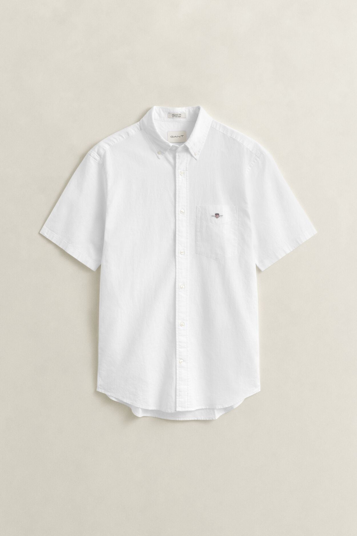 Regular Cotton Linen Ss Shirt