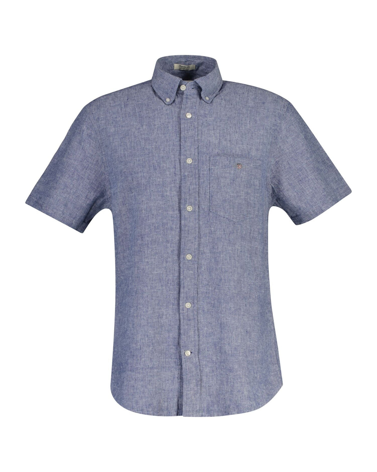 Linen Blend Short Sleeve Shirt
