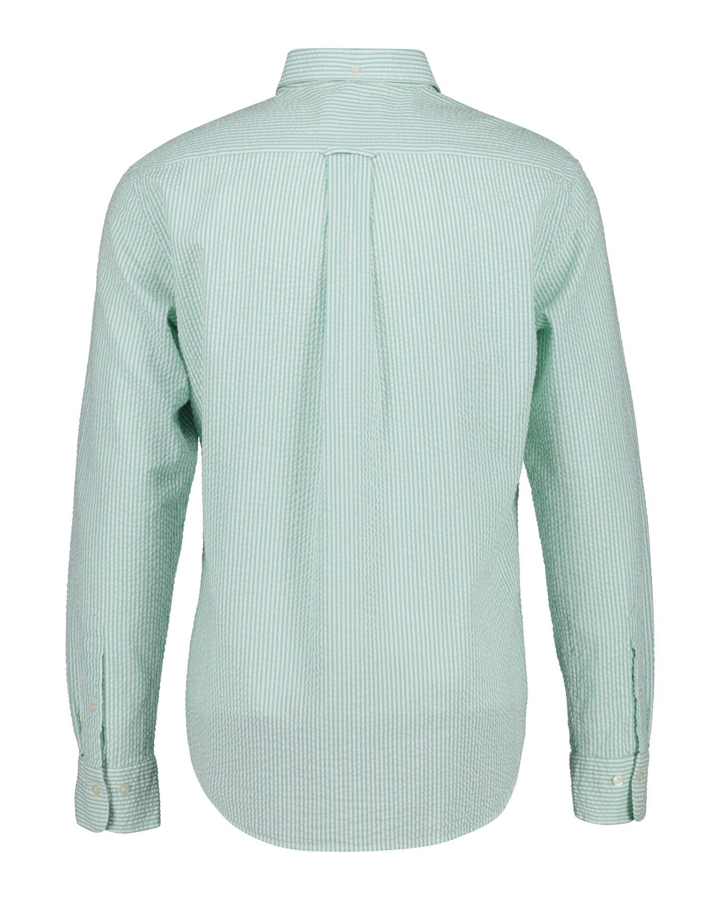 Regular Fit Striped Seersucker Shirt