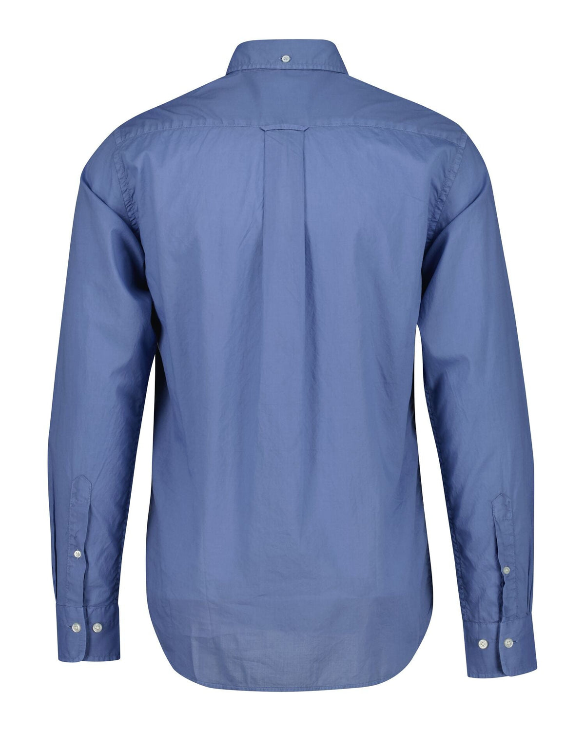 Regular Fit Garment-Dyed Cotton Voile Shirt
