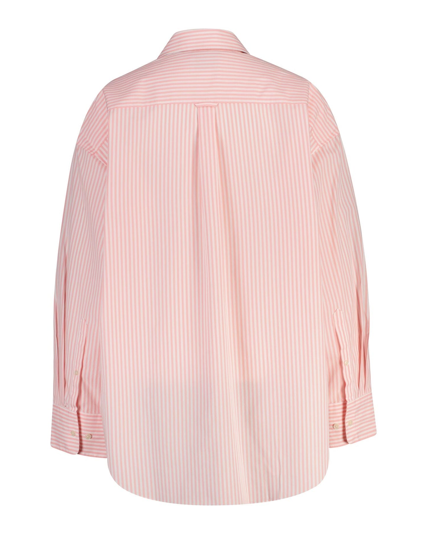 Oversized Classic Striped Poplin Shirt