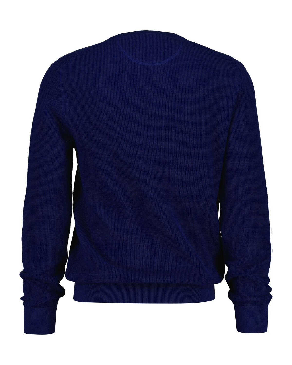 Textured Cotton Crew Neck Sweater