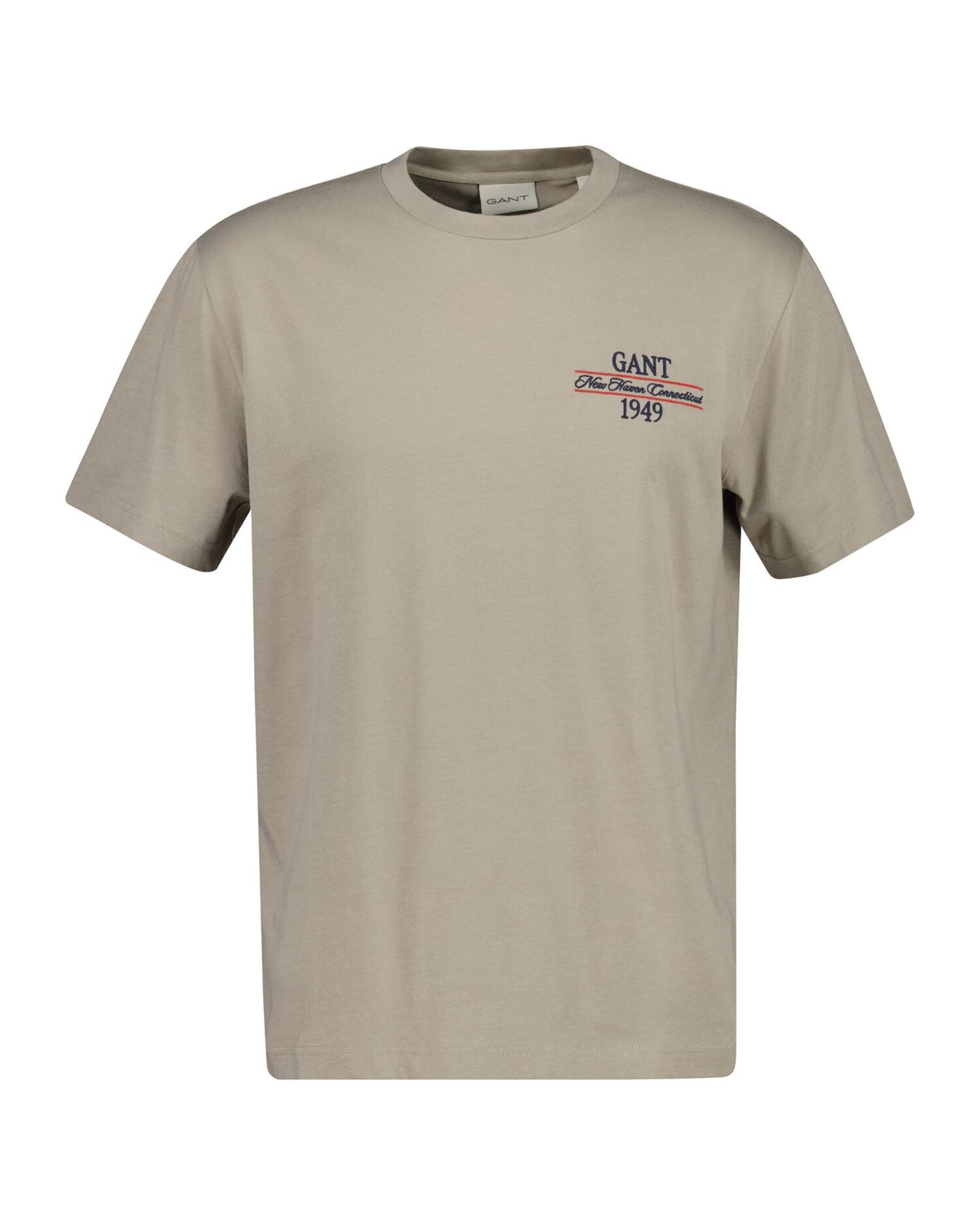 Gant Regular Fit Graphic Crew Neck T-Shirt