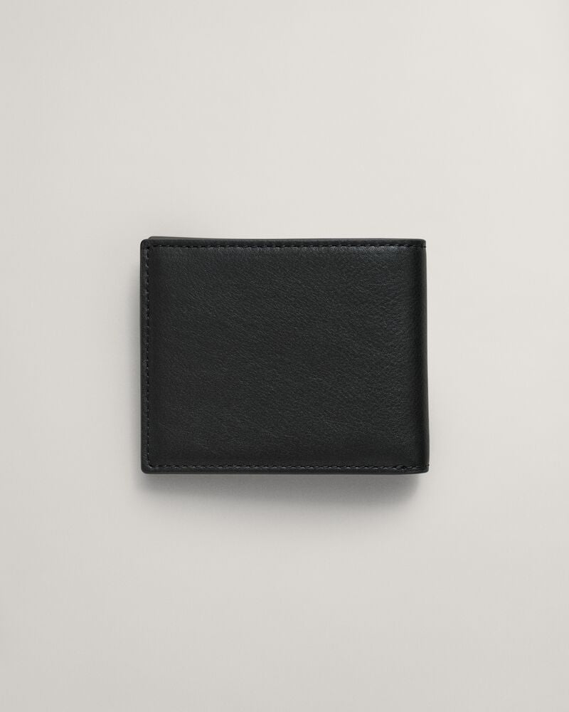 Leather Bifold Wallet Black / Onesize