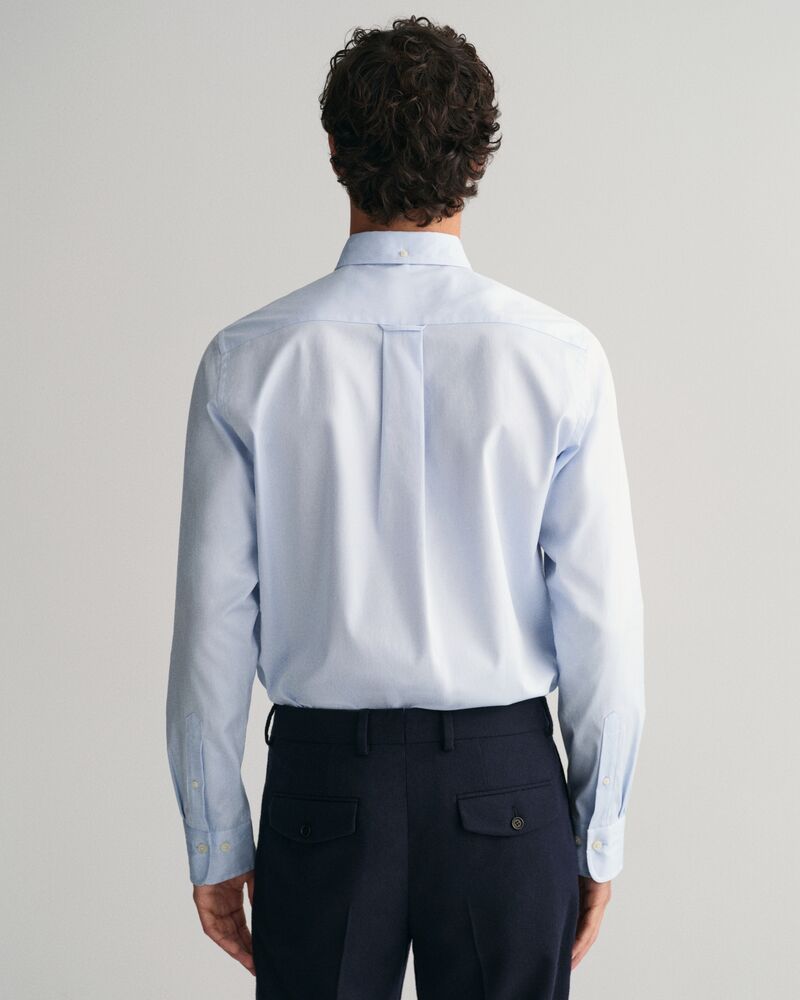 Slim Fit Poplin Shirt Light Blue / S