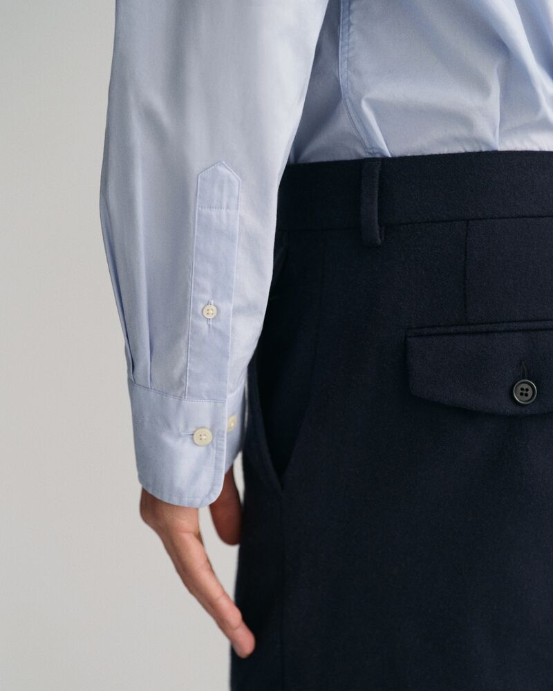 Regular Fit Pinpoint Oxford Shirt Light Blue / S