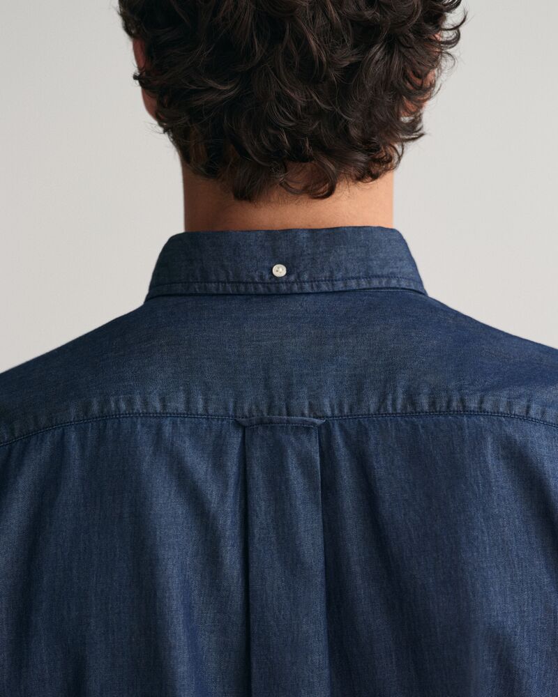Regular Fit Indigo Shirt Dark Indigo / S
