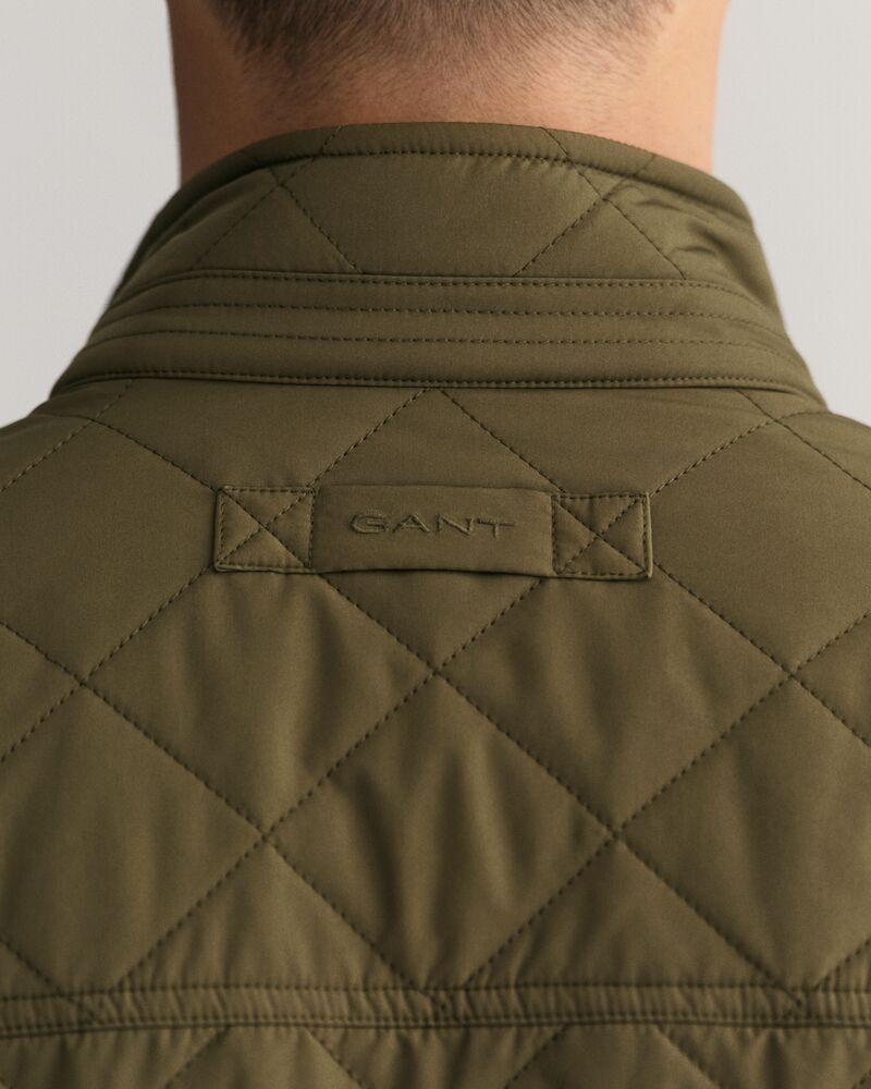 Gant Quilted Windcheater Vest Juniper Green / S
