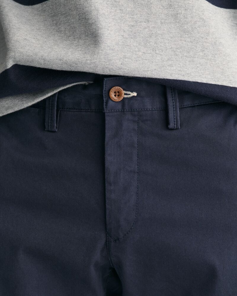 Slim Fit Twill Chinos Marine / 32X32