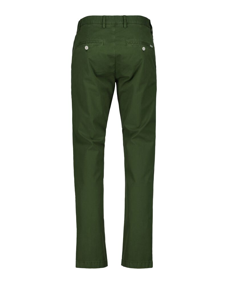Slim Fit Sunfaded Chinos Pine Green / 30X32