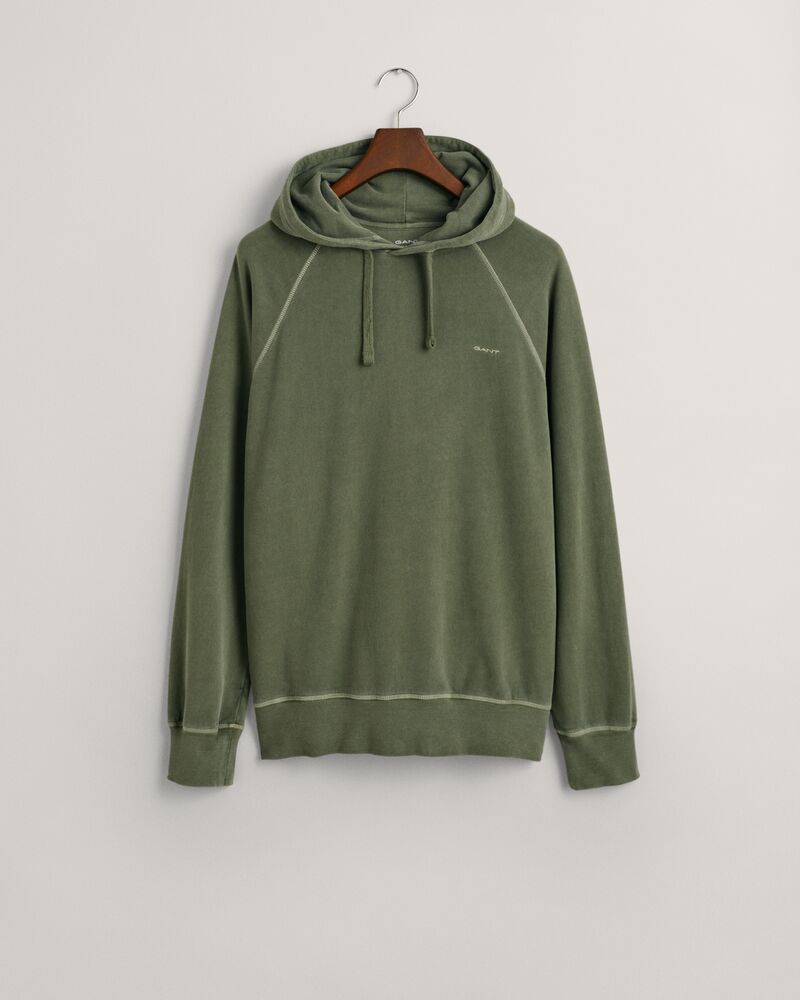 Sunfaded Hoodie Pine Green / S