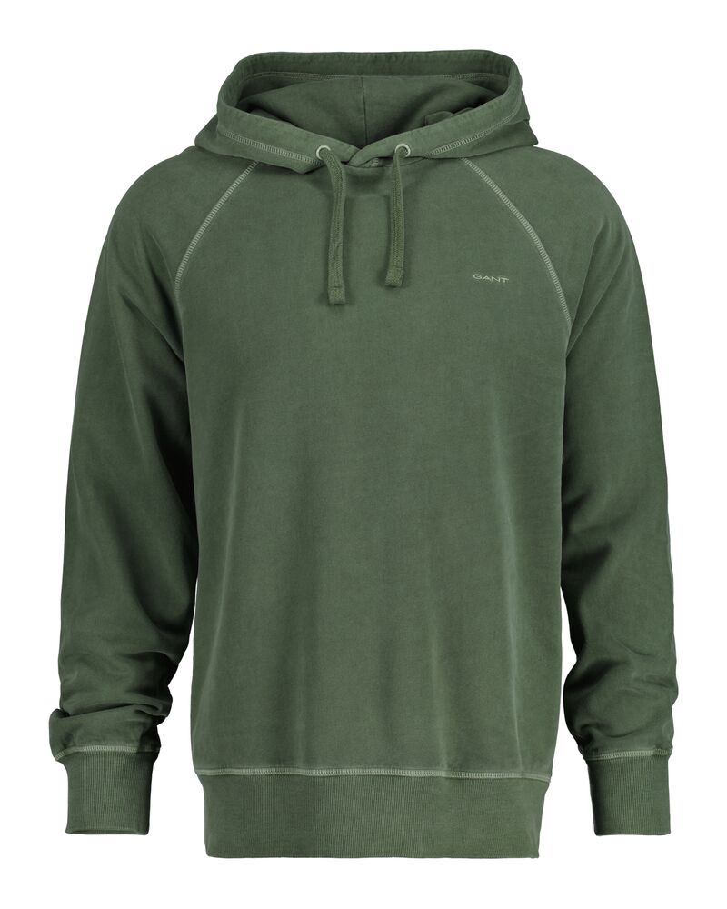 Sunfaded Hoodie Pine Green / S
