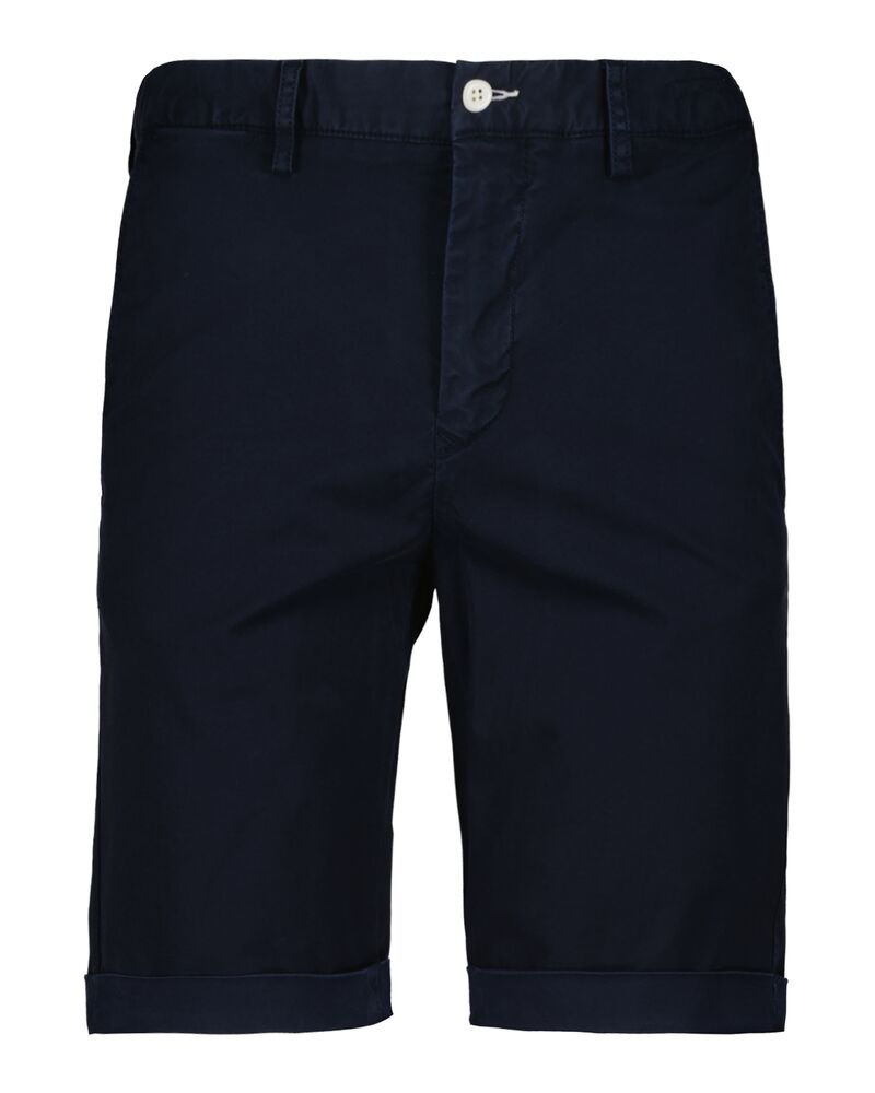 Slim Fit Sunfaded Shorts Marine / 30