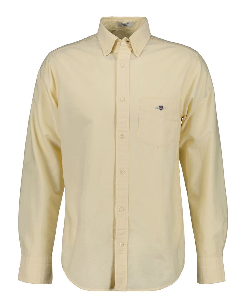 Regular Fit Classic Oxford Shirt Dusty Yellow / S