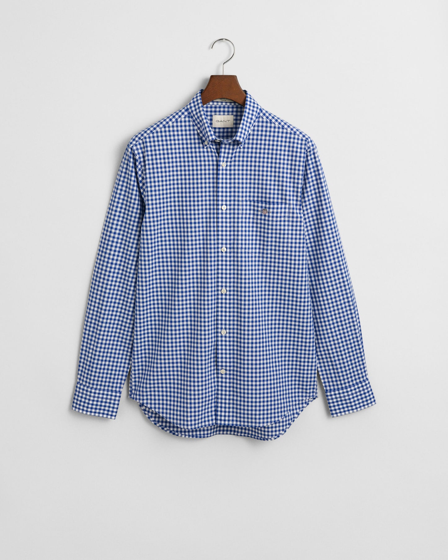 Reg Poplin Gingham Shirt