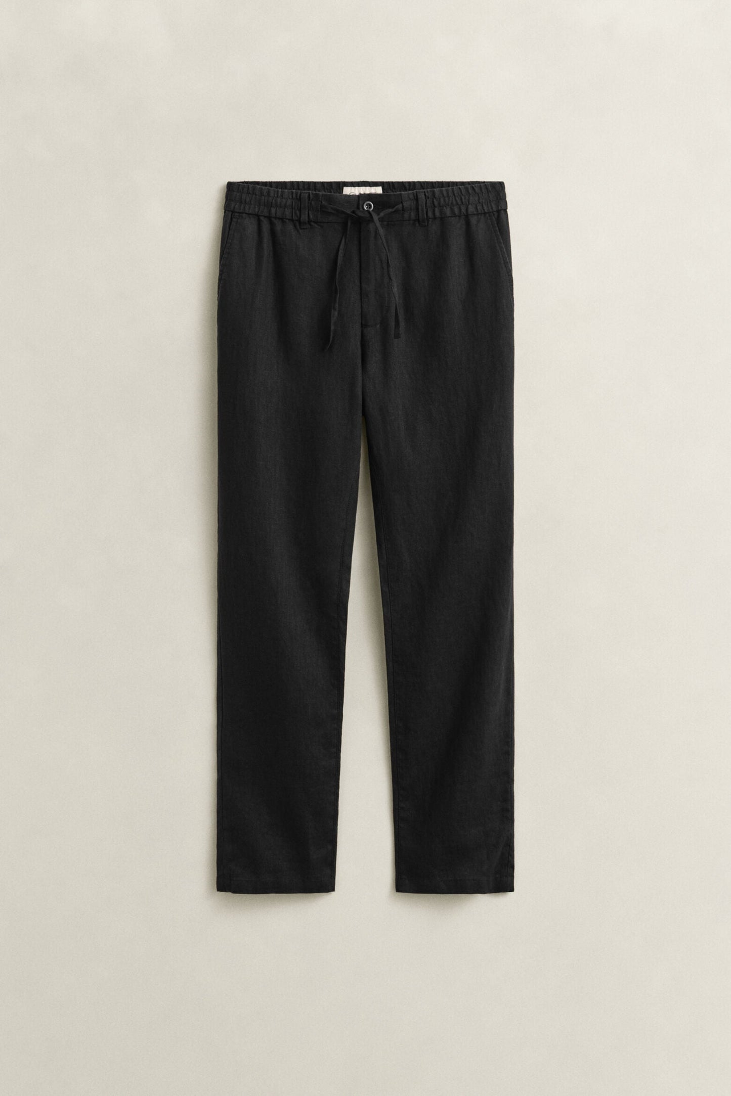 Regular Fit Linen Drawstring Pants