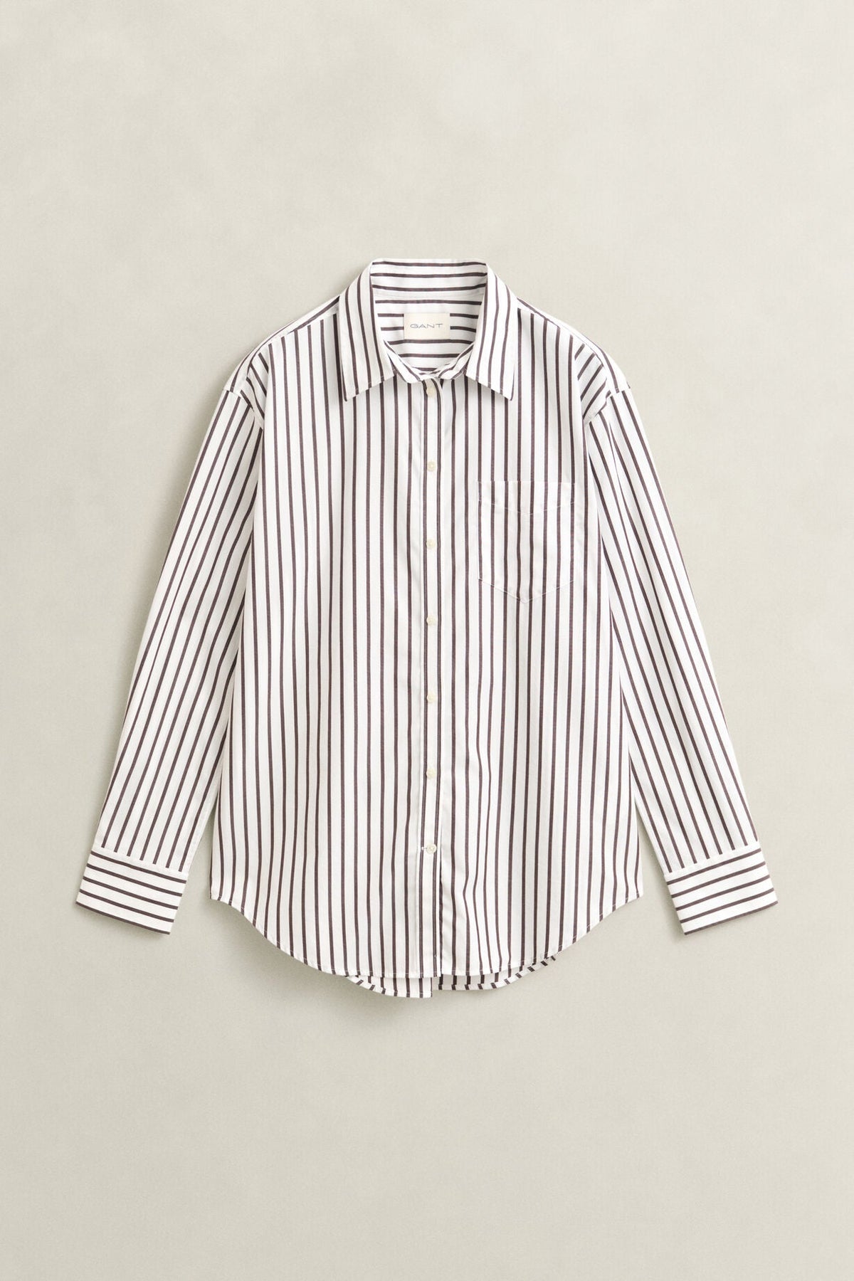 Relaxed Classic Poplin Striped Shirt