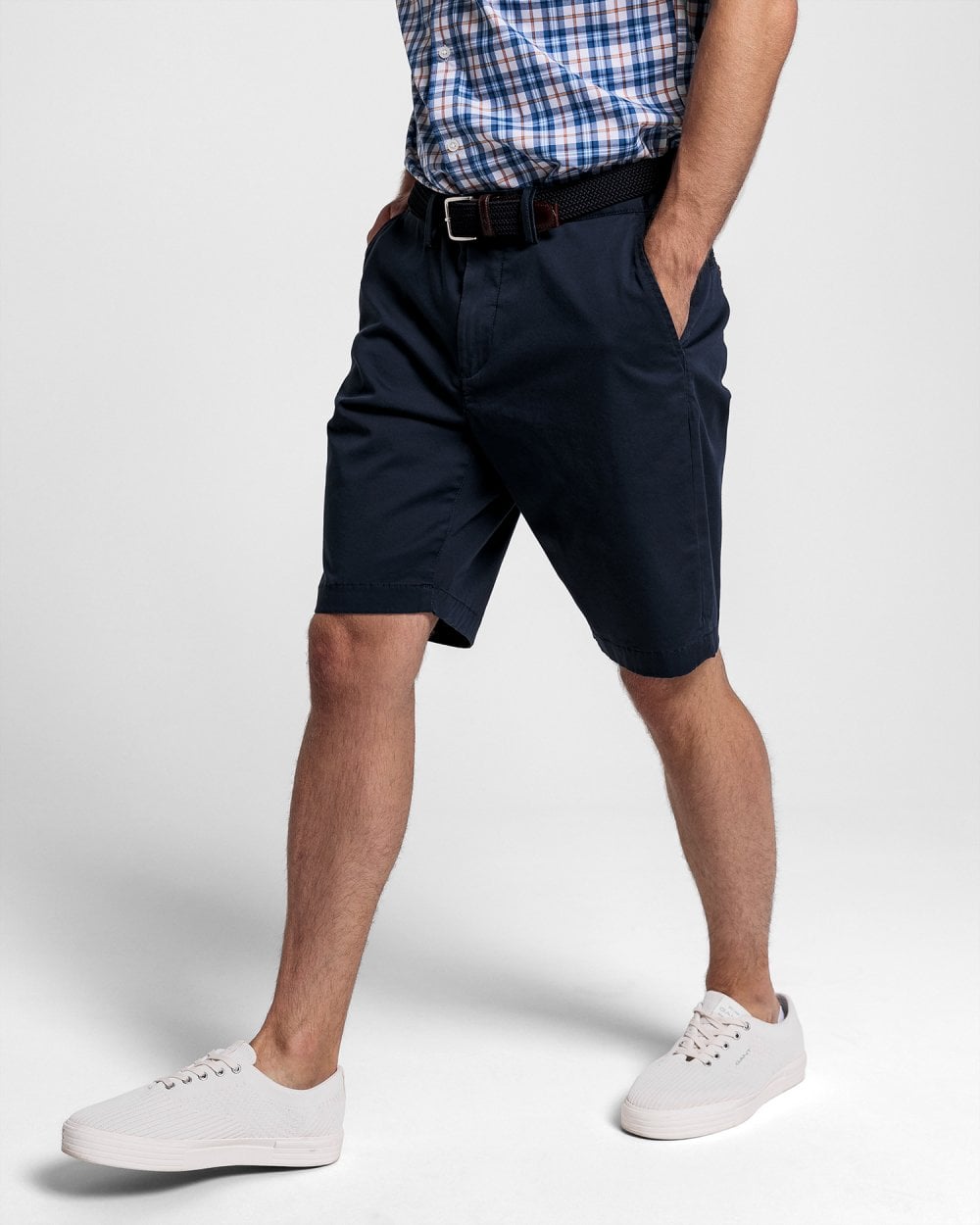 Relaxed Fit Twill Shorts