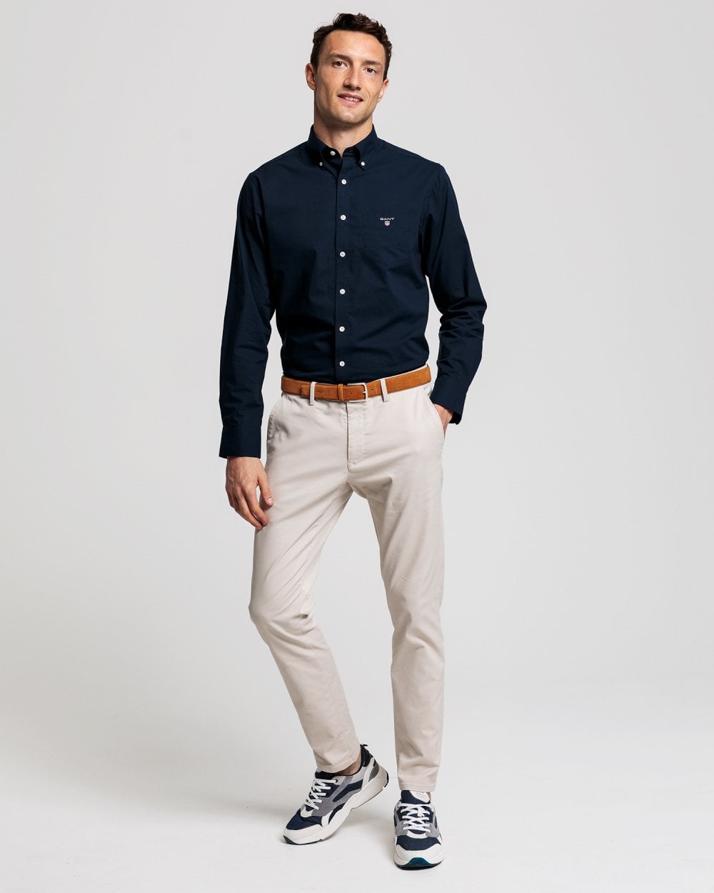 Regular Fit Broadcloth Shirt