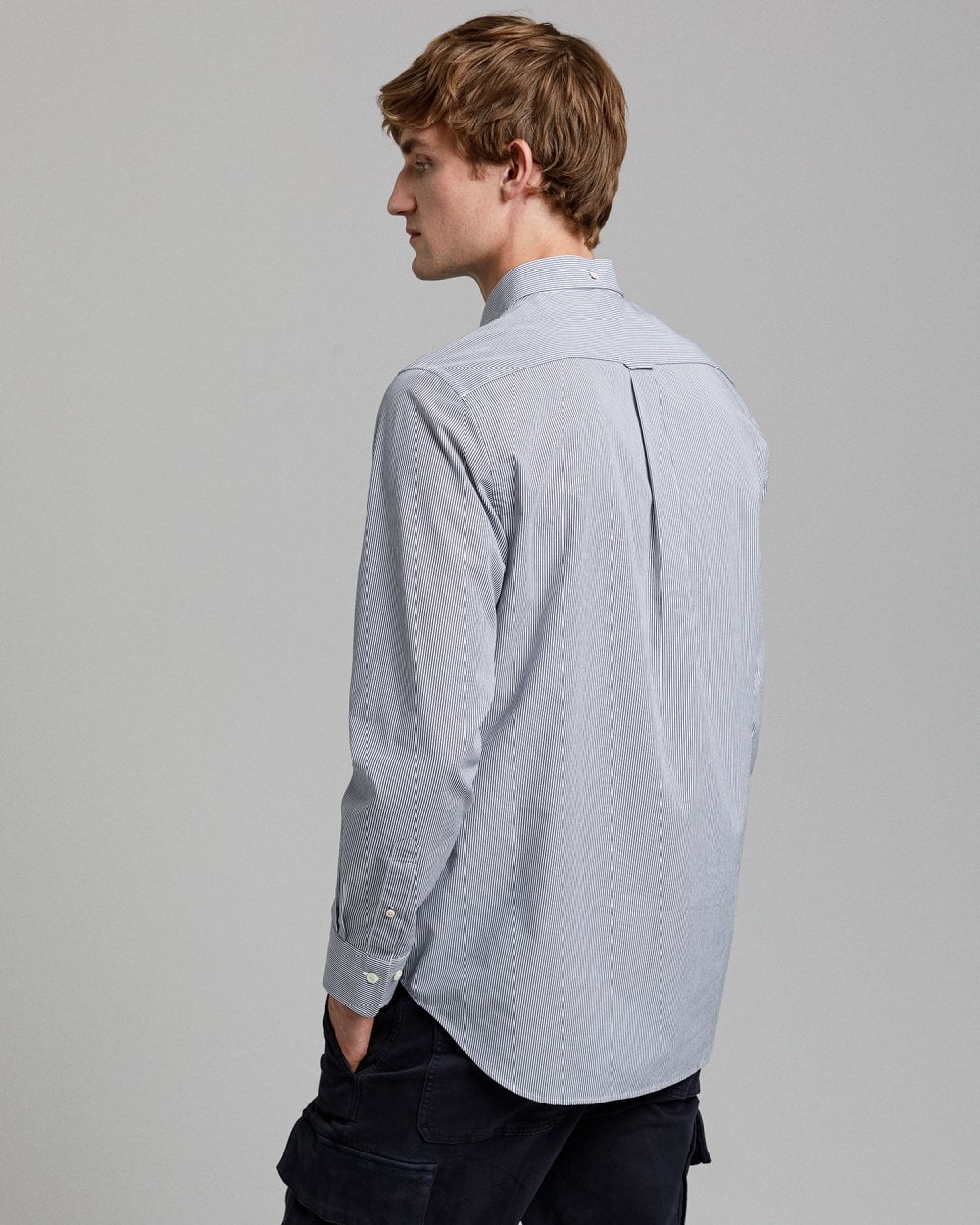 Regular Fit Banker Broadcloth Shirt