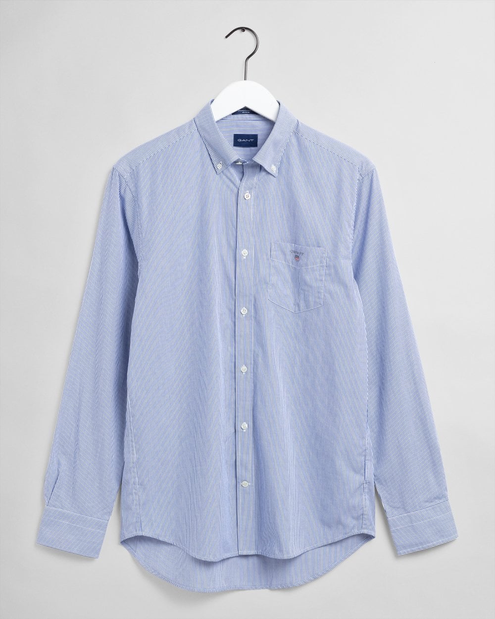 Regular Fit Banker Broadcloth Shirt