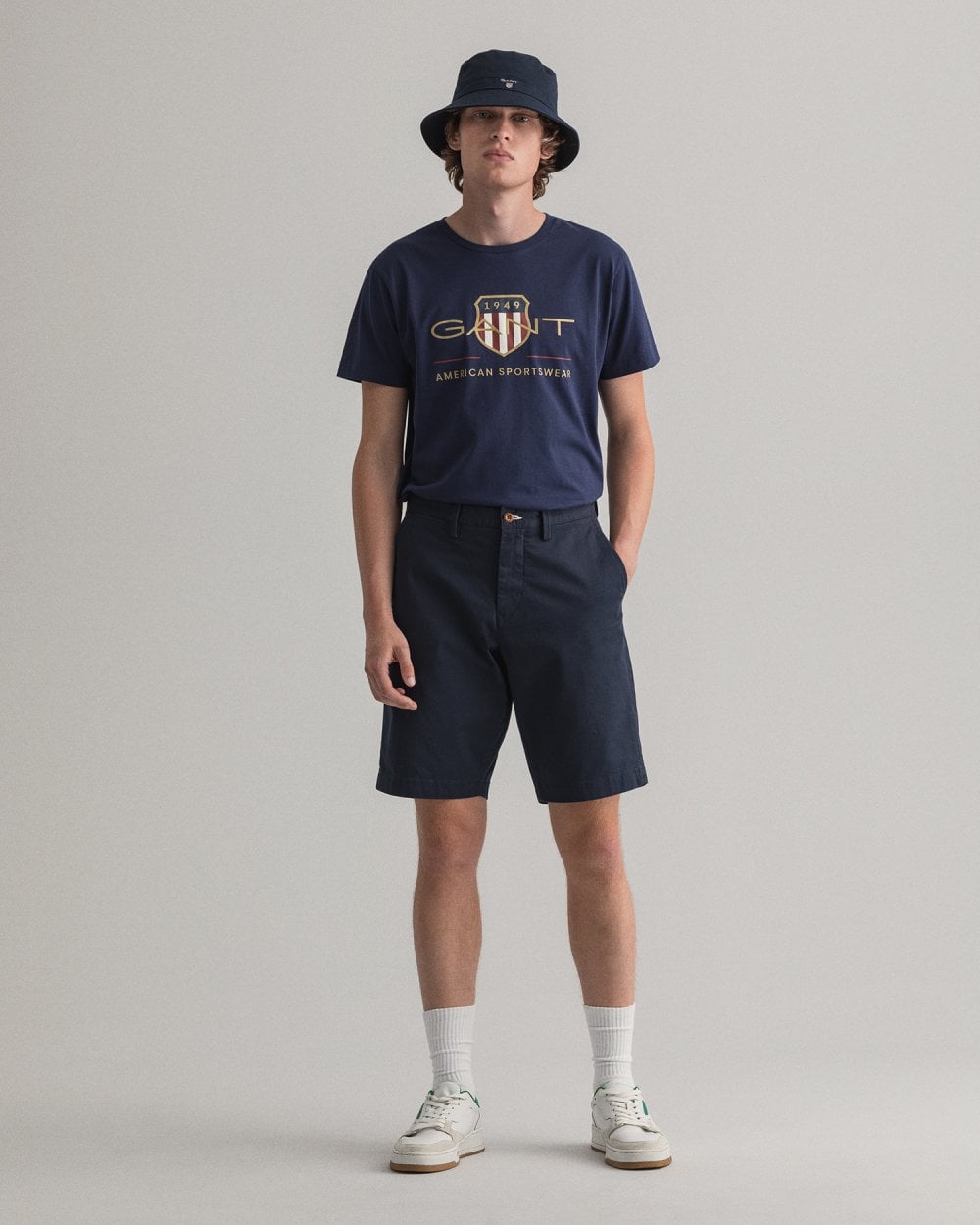 Relaxed Fit Twill Shorts