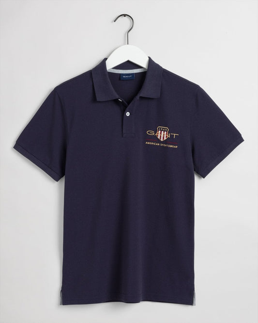 Archive Shield Pique Polo Shirt