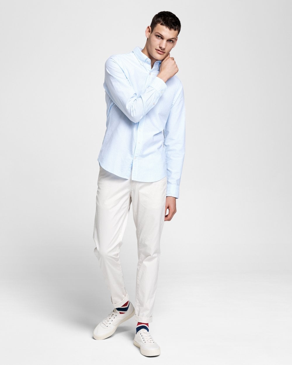 Slim Fit Banker Oxford Shirt