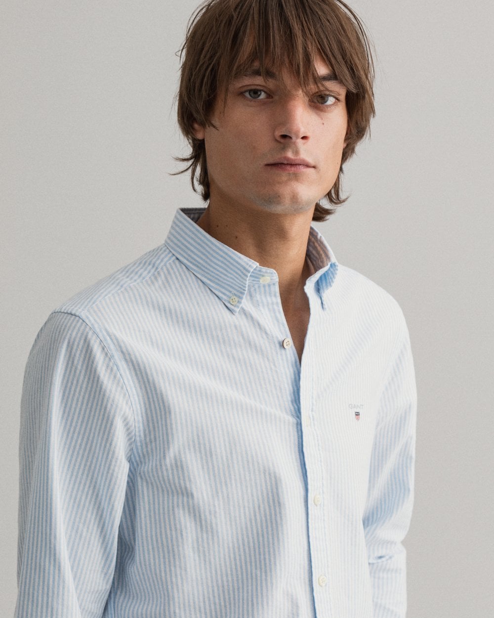 Slim Fit Banker Oxford Shirt