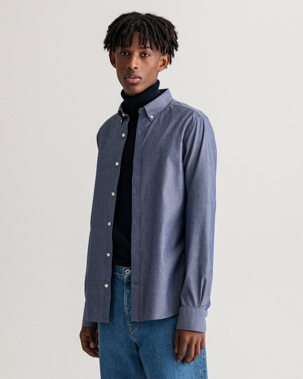 Slim Fit Pinpoint Oxford Shirt