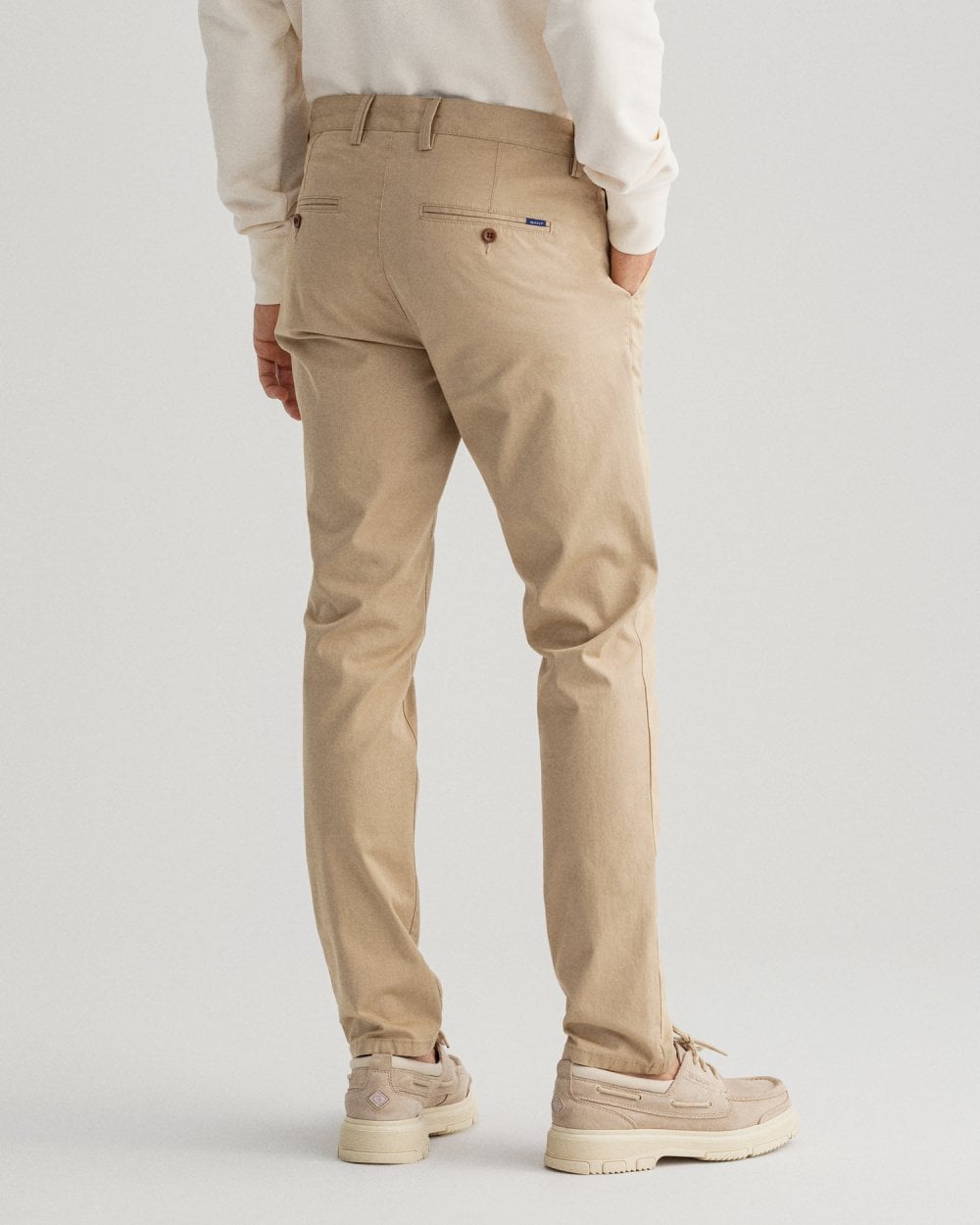 Hallden Slim Fit Twill Chinos