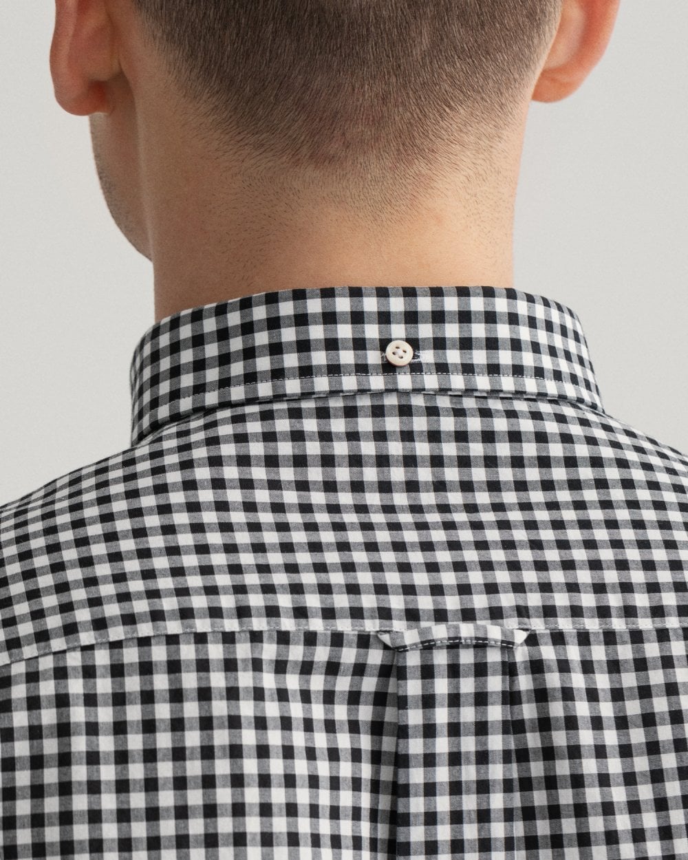 Regular Fit Gingham Broadcloth Shirt
