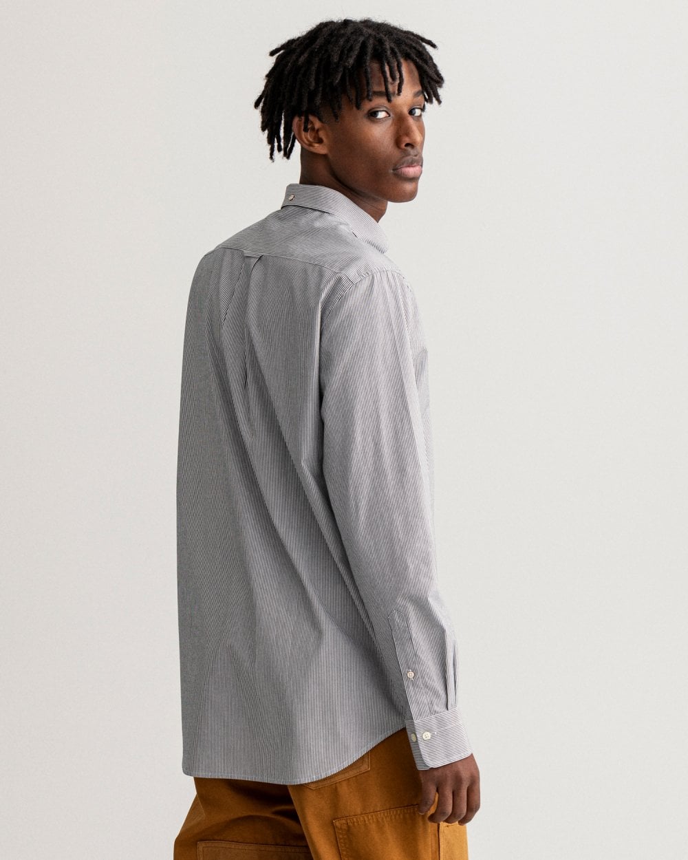 Regular Fit Banker Broadcloth Shirt