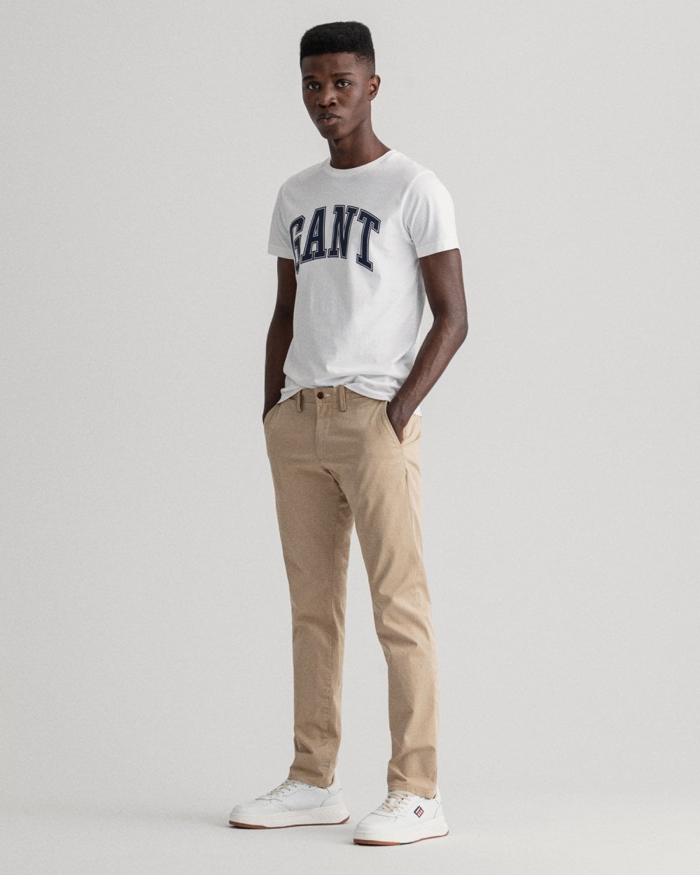Slim Fit Twill Chinos
