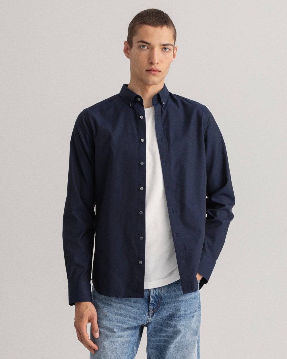 Slim Fit Pinpoint Oxford Shirt