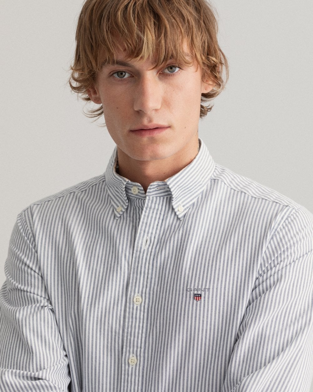Slim Fit Banker Oxford Shirt