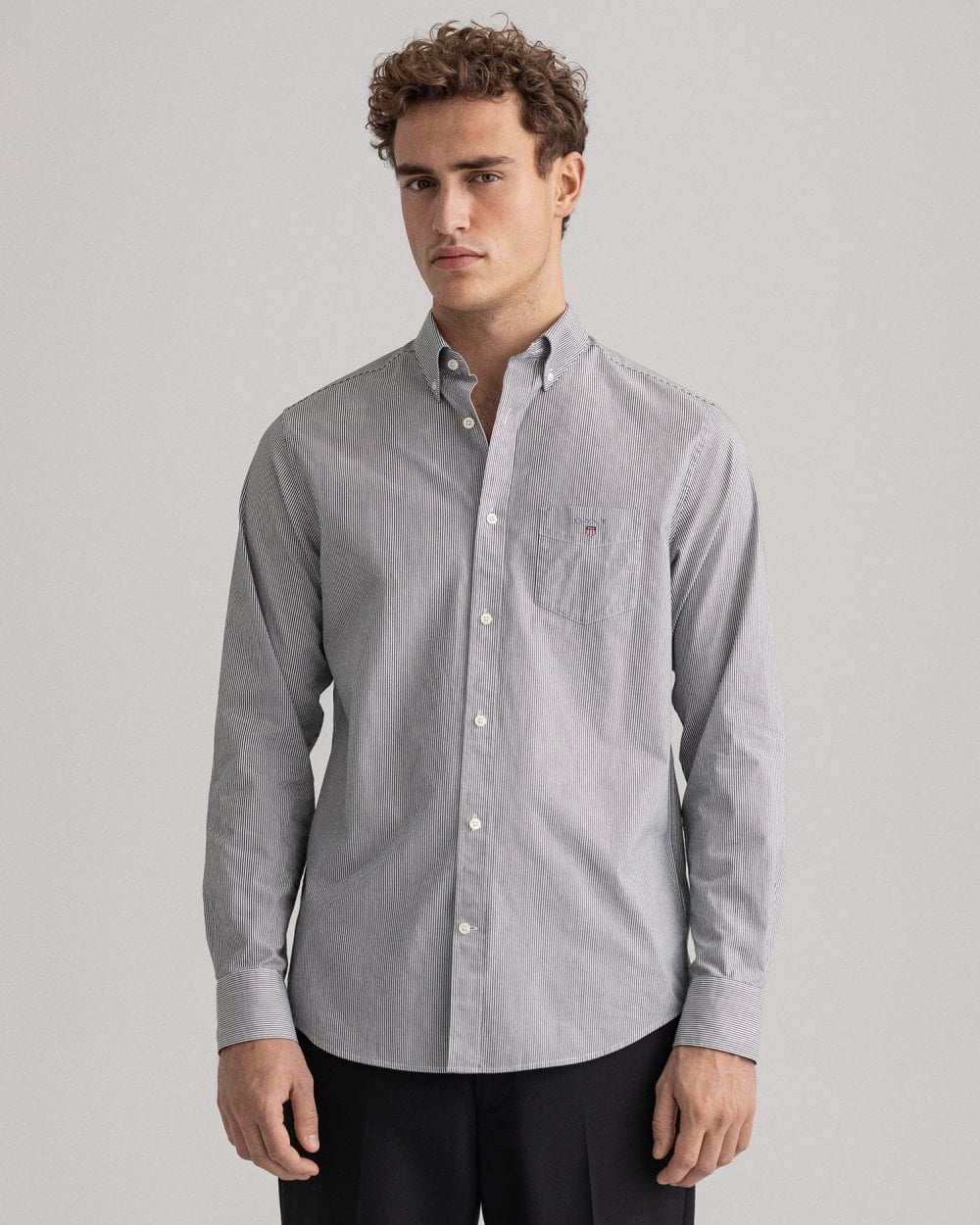Regular Fit Banker Broadcloth Shirt