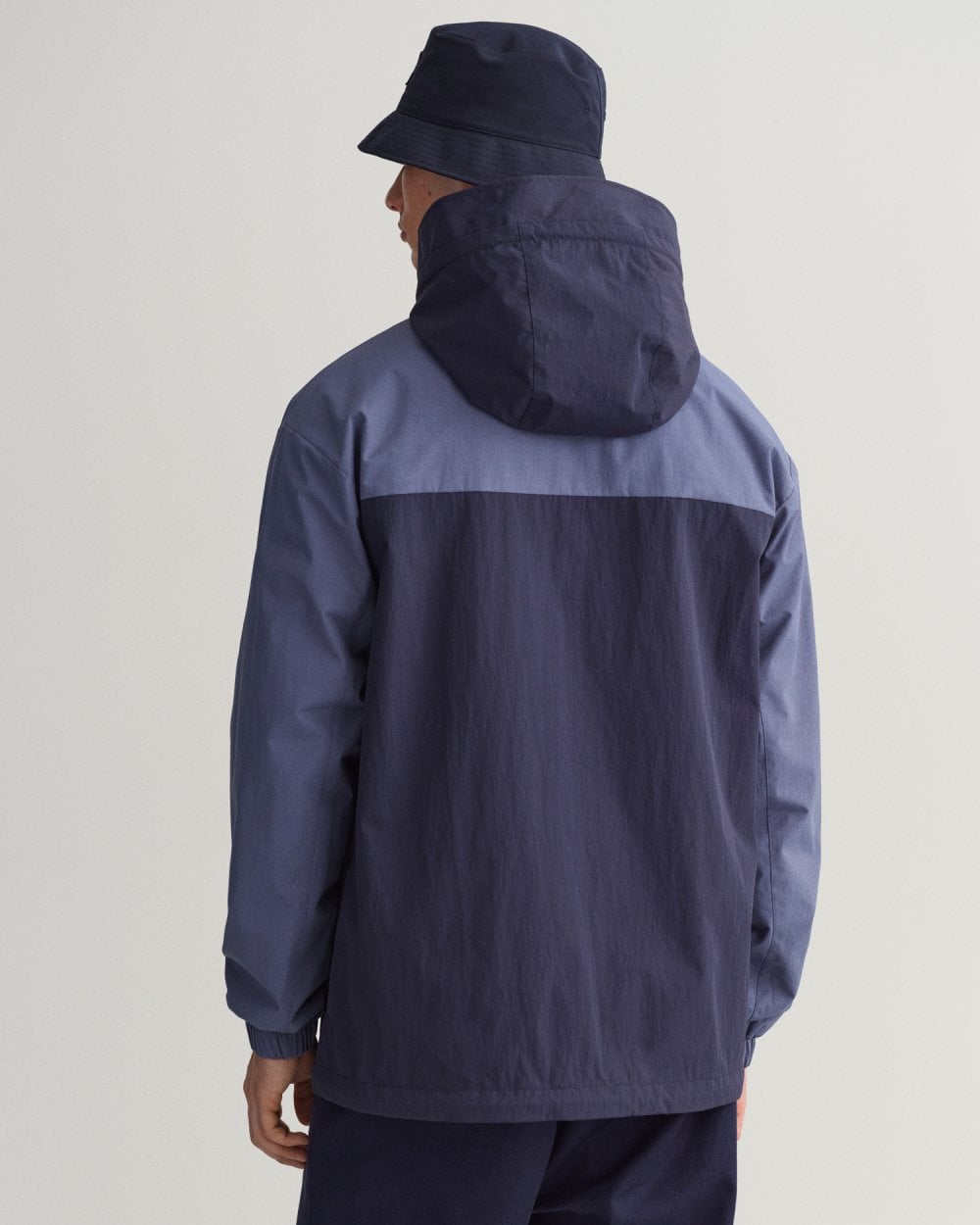 Blocked Hooded Jacket